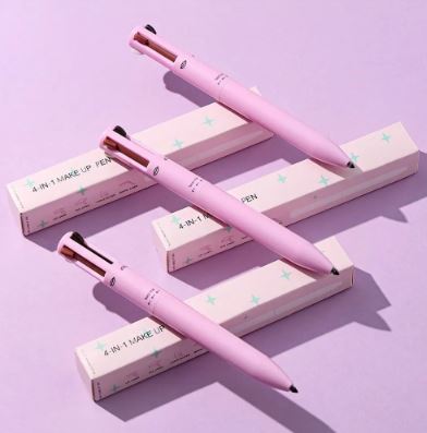 Stylo de maquillage 4 en 1 : Votre Allié Beauté Tout-en-Un pour un Look Parfait !